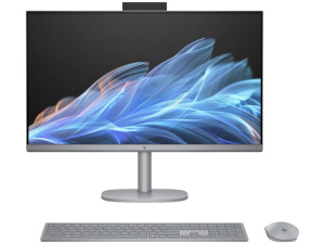 HP OMNISTUDIO X 27-CS0070T ALL-IN-ONE Core™ Ultra 7 155H 1TB SSD 16GB 27" (1920x1080) TOUCHSCREEN WIN11 METEOR SILVER Keyboard Mouse TYPE C ADAPTER