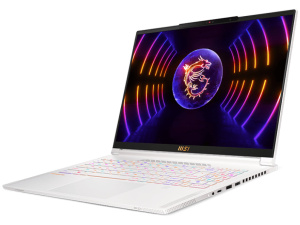MSI Stealth 16 Studio A13VG-420 GAMING Core™ i9-13900H 1TB SSD 64GB 16" WQXGA (2560x1600) WIN11 Pro NVIDIA® RTX 4070 8192MB WHITE SteelSeries RGB Backlit Keyboard