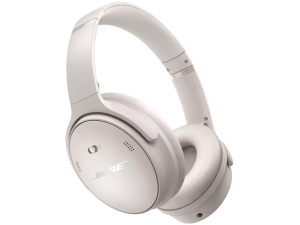 Bose QuietComfort Wireless Noise Cancelling Over-the-Ear Headphones White Smoke