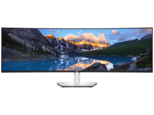 Dell U4924DW Curved 49" (5120x1440) 8ms 350 cd/m² 2000:1 USB-C™ HDMI DP USB3.0 IPS Adjustable Stand Monitor SILVER