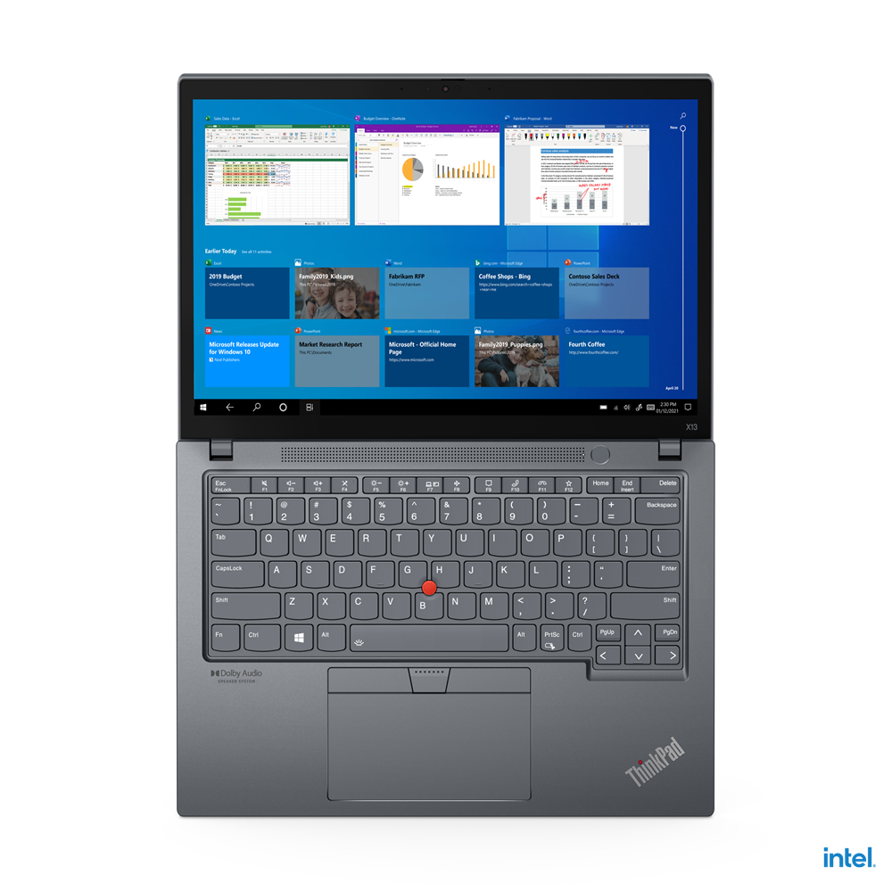 Lenovo ThinkPad X13 Gen 2 Core™ i5-1135G7 256GB SSD 8GB 13.3" WUXGA (1920x1200) IPS WIN10 Pro STORM GREY Backlit Keyboard FP Reader - Image 7