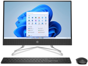 HP 22-DD0133 ALL-IN-ONE Pentium® Silver J5040 128GB SSD 4GB 21.5" (1920x1080) WIN11 Keyboard Mouse JET BLACK