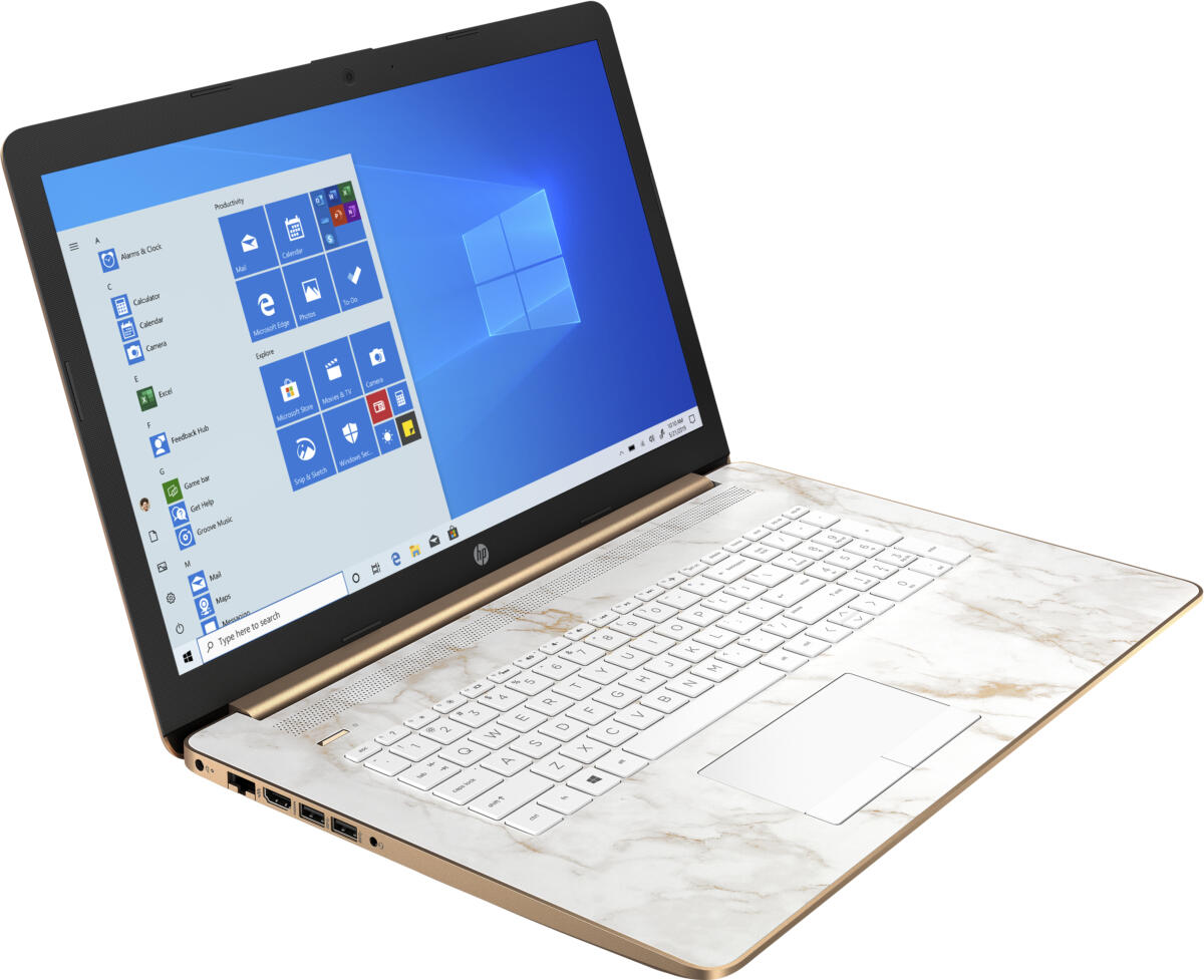 HP 17-CA1021 AMD Ryzen 5 Pro 3500U 1TB HDD 12GB 17.3" (1600x900) TOUCHSCREEN DVD+RW WIN10 COPPER RJ45 Backlit Keyboard Gigabit Ethernet - Image 3