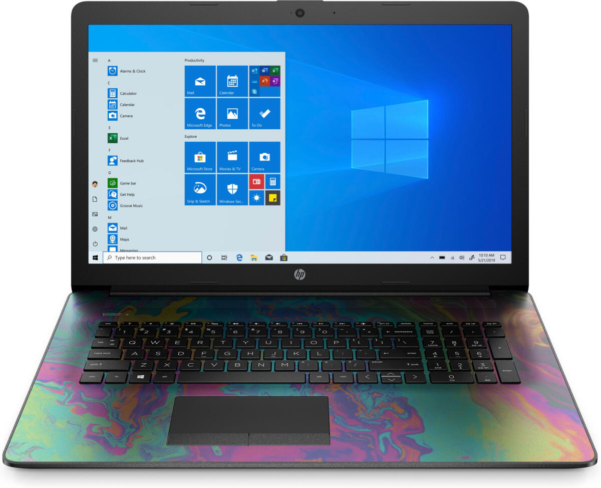 HP 17-CA1022 AMD Ryzen 5 Pro 3500U 1TB HDD 12GB 17.3" (1600x900) TOUCHSCREEN DVD+RW WIN10 METALLIC BLACK RJ45 Backlit Keyboard Gigabit Ethernet
