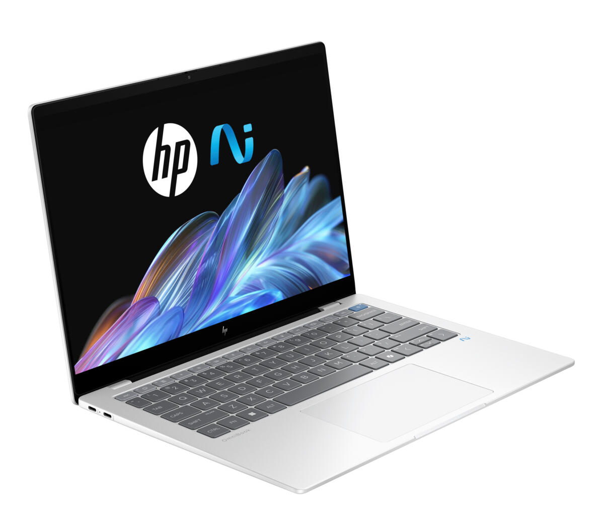 HP OmniBook X 14-FE1048 Snapdragon X Plus X1P-42-100 1TB 16GB 14" (2440x1400) TOUCHSCREEN WIN11 GLACIER SILVER Backlit Keyboard US Sales Only - Image 2