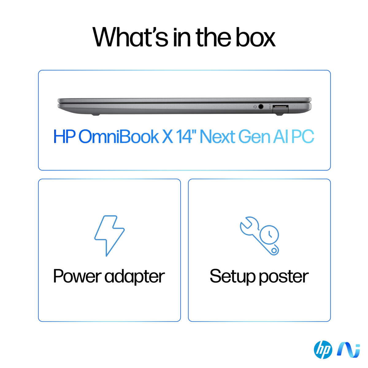 HP OmniBook X 14-FE1048 Snapdragon X Plus X1P-42-100 1TB 16GB 14" (2440x1400) TOUCHSCREEN WIN11 GLACIER SILVER Backlit Keyboard US Sales Only - Image 6
