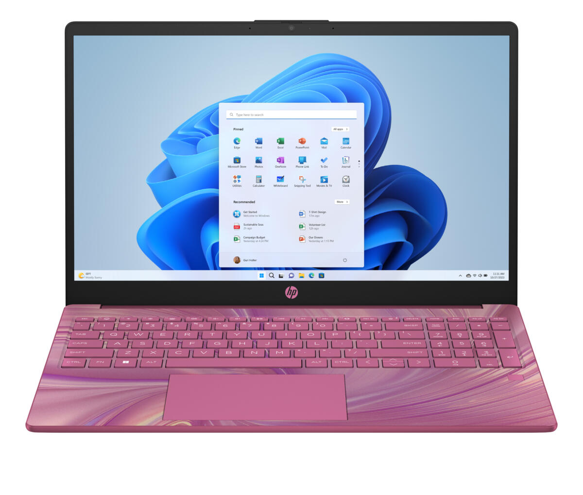 HP 15-FD0239 Core™ i3-N305 256GB SSD 8GB 15.6" (1920x1080) TOUCHSCREEN WIN11 SILVER B-GRADE
