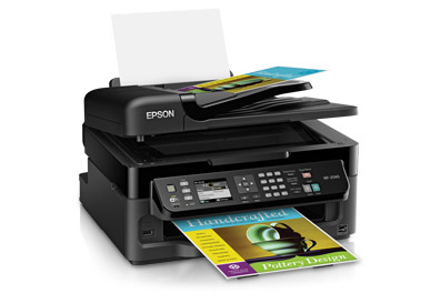 Epson WF2540, All in One, 9ppm Black, 4.7 ppm Color, Wifi, Ethernet, 100 sheet tray, 30 page ADF, A4/Letter/Legal - Image 6