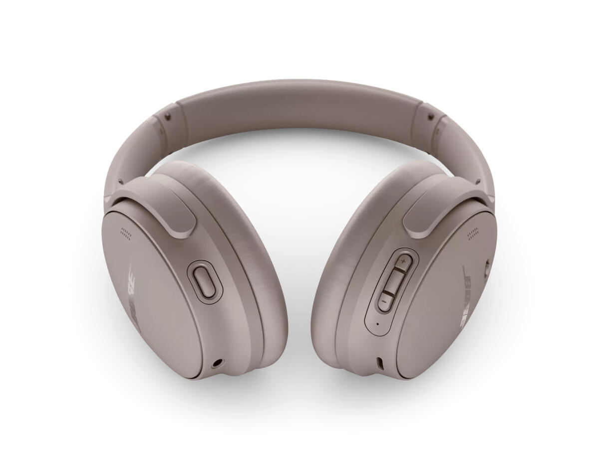 Bose QuietComfort Wireless Noise Cancelling Headphones, Bluetooth Over Ear Headphones with Up to 24 Hours of Battery Life, Sandstone - Image 4