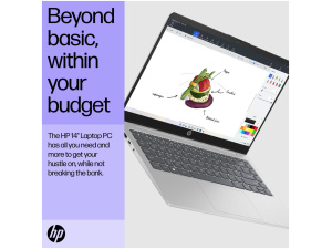 HP 14-EP2011 Intel® N150 128GB UFS 4GB 14" (1366x768) WIN11 TRANQUIL PINK