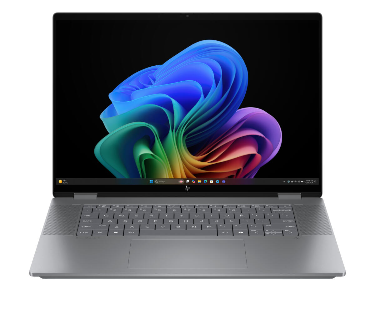 HP OmniBook X 16-AR0013 Flip 2-IN-1 Copilot+ PC AMD Ryzen™ AI 5 340 512GB SSD 16GB 16" (1920x1200) TOUCHSCREEN WIN11 METEOR SILVER - Image 2