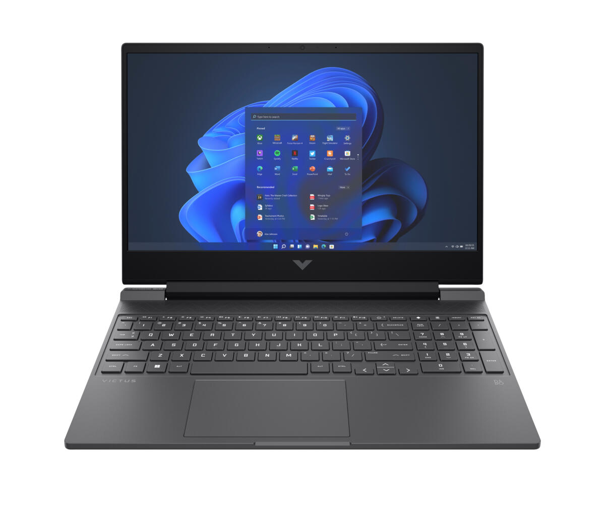 HP VICTUS 15-FB2063 GAMING AMD Ryzen™ 5 7535HS 512GB SSD 8GB 15.6" (1920x1080) WIN11 Radeon™ RX 6550M 4096MB MICA SILVER Backlit Keyboard - 9Z7L4UA#ABA