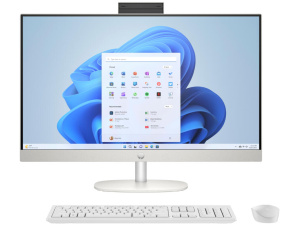 HP HP 27 -CR0016 ALL-IN-ONE AMD Ryzen™ 5 7520U 1TB SSD 16GB 27" (1920x1080) TOUCHSCREEN WIN11 SHELL WHITE Keyboard Mouse US Sales Only