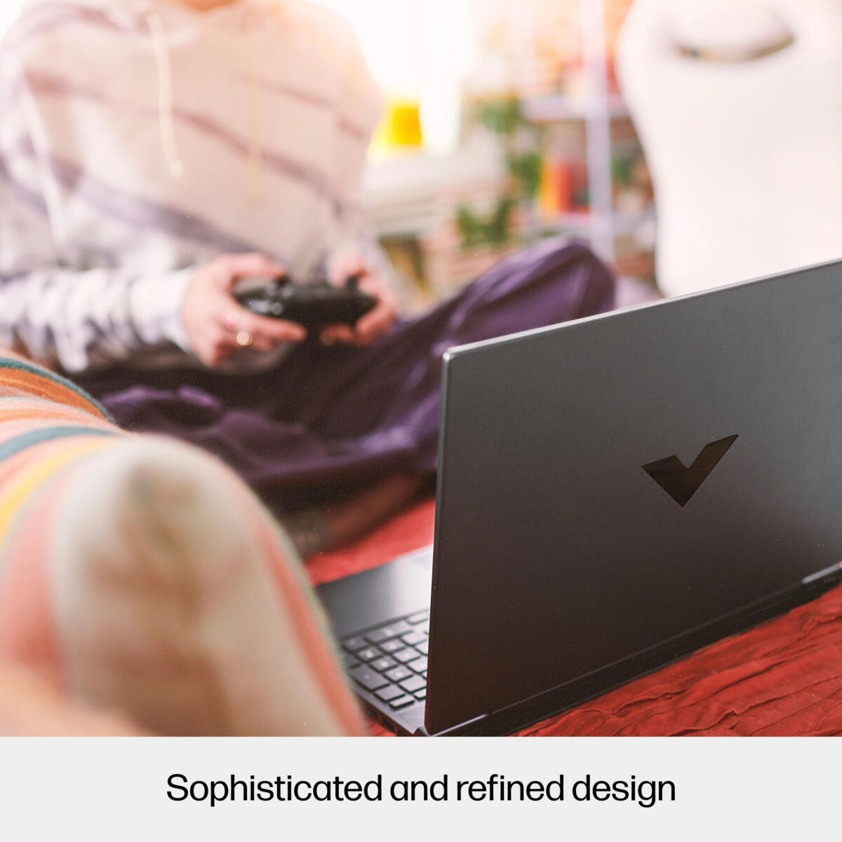 HP VICTUS 15-FB2063 GAMING AMD Ryzen™ 5 7535HS 512GB SSD 8GB 15.6" (1920x1080) WIN11 Radeon™ RX 6550M 4096MB MICA SILVER Backlit Keyboard - 9Z7L4UA#ABA - Image 6