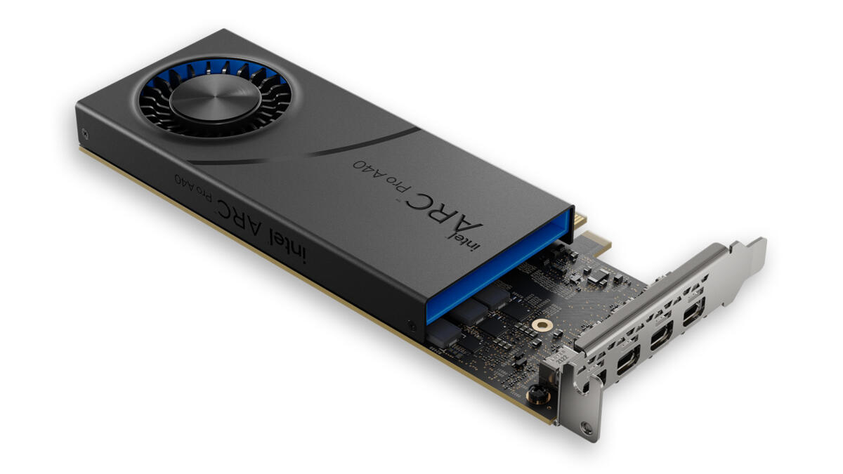 Intel Arc Pro A40 PCIe 4.0 x16 Half-Height Graphics Card, 6GB GDDR6 - Image 4