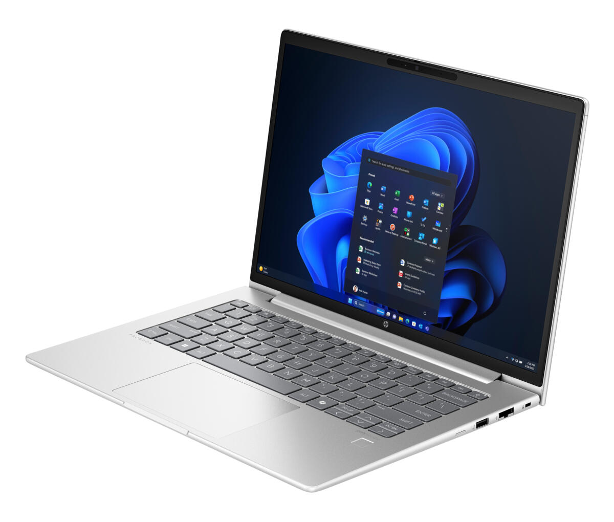 HP ProBook 445 G11 AMD Ryzen™ 7 7735U 512GB SSD 16GB 14" (1920x1200) TOUCHSCREEN WIN11 Pro PIKE SILVER Backlit Keyboard FP Reader - Image 5