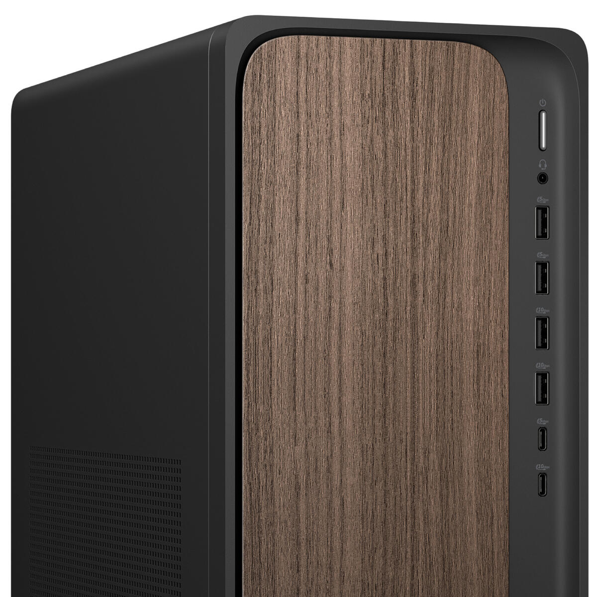 HP OMNIDESK M03-0057C DESKTOP Core™ Ultra 7 2651TB SSD 32GB WIN11 DARK WOOD Wireless Keyboard Mouse US Sales Only - Image 5