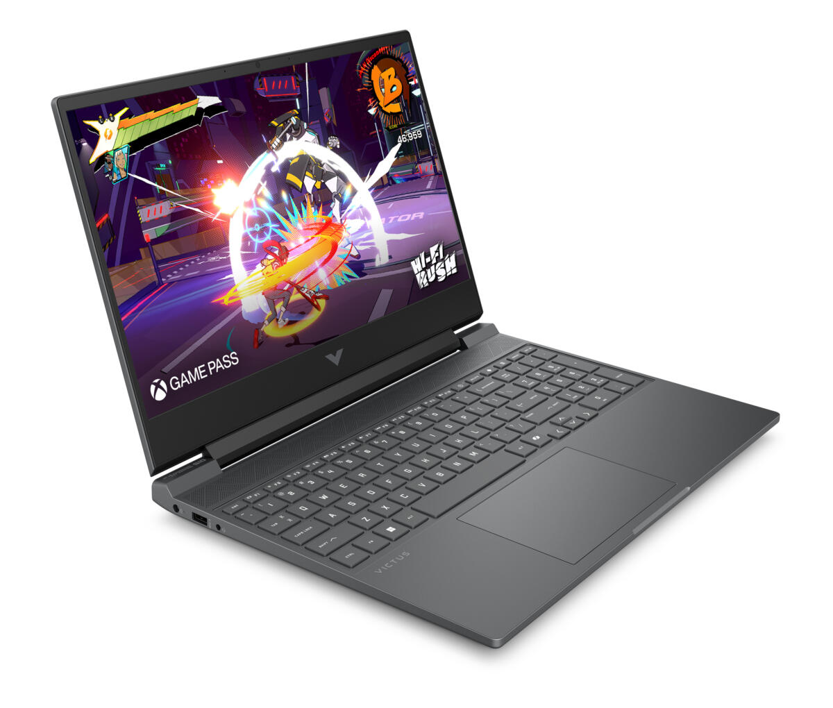 HP VICTUS 15-FA2082 GAMING Core™ i5-13420H 512GB SSD 16GB 15.6" (1920x1080) WIN11 NVIDIA® RTX 4050 6144MB MICA SILVER Backlit Keyboard - Image 2