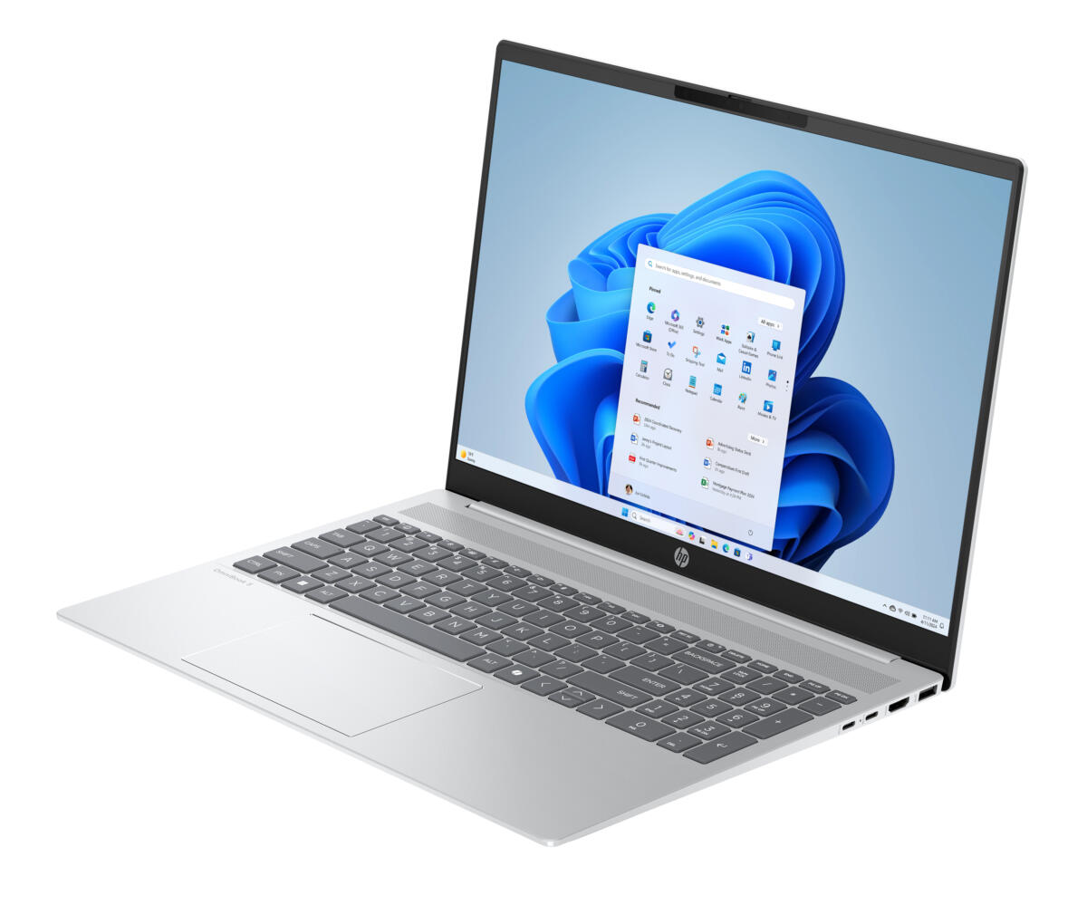 HP OmniBook 5 16-AF1067 Core™ Ultra 7 255U 1TB SSD 16GB 16" (1920x1200) WIN11 GLACIER SILVER Backlit Keyboard - Image 6