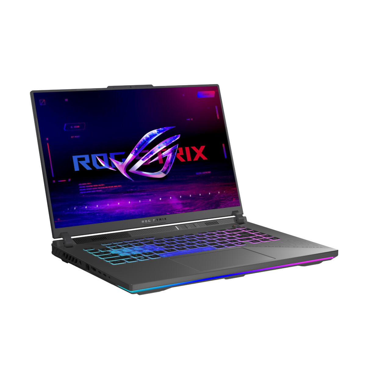 Asus ROG STRIX G16 GAMING AMD Ryzen™ 9 9955HX 1TB SSD 16GB 16" (1920x1200) 165Hz WIN11 NVIDIA® RTX 5060 8192MB ECLIPSE GRAY Backlit Keyboard - Image 4