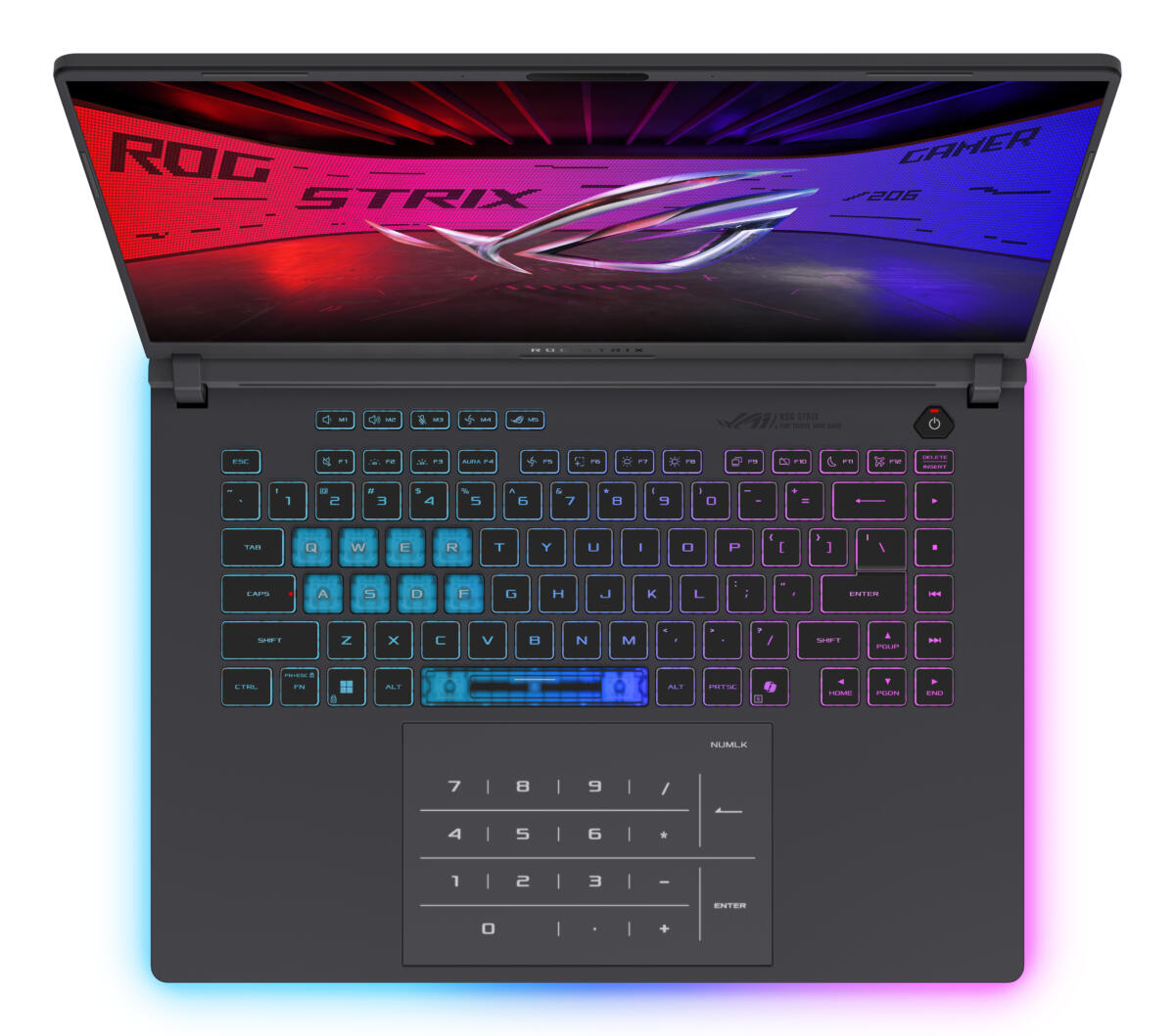 Asus ROG Strix G16 G615JMR-DS94 GAMING Core™ i9-14900HX 1TB SSD 16GB 16" WUXGA (1920x1200) 165Hz IPS WIN11 IR Webcam NVIDIA® RTX 5060 8192MB ECLIPSE GRAY RGB Backlit Keyboard - Image 5