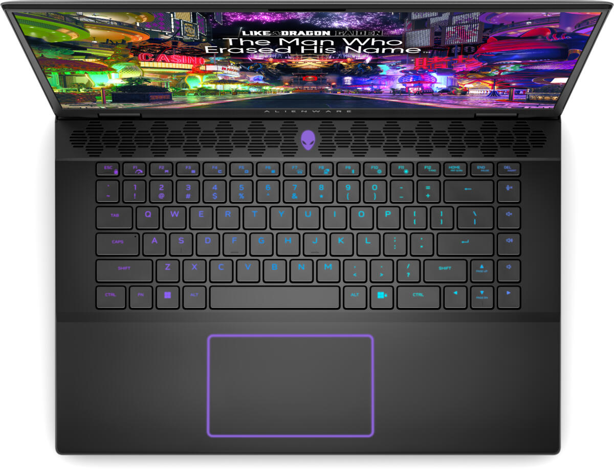Dell ALIENWARE M16 R2 GAMING Core™️ Ultra 7 155H 1TB SSD 16GB 16" (2560x1600) 240Hz WIN11 NVIDIA®️ RTX 4050 DARK METALLIC MOON US Spanish Backlit Keyboard - Image 4