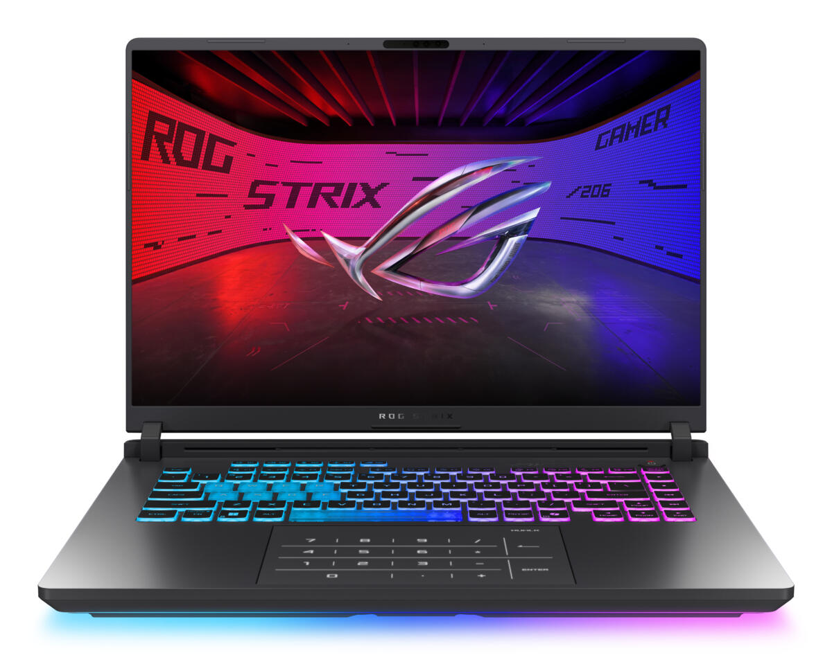 Asus ROG Strix G16 G615JMR-DS94 GAMING Core™ i9-14900HX 1TB SSD 16GB 16" WUXGA (1920x1200) 165Hz IPS WIN11 IR Webcam NVIDIA® RTX 5060 8192MB ECLIPSE GRAY RGB Backlit Keyboard
