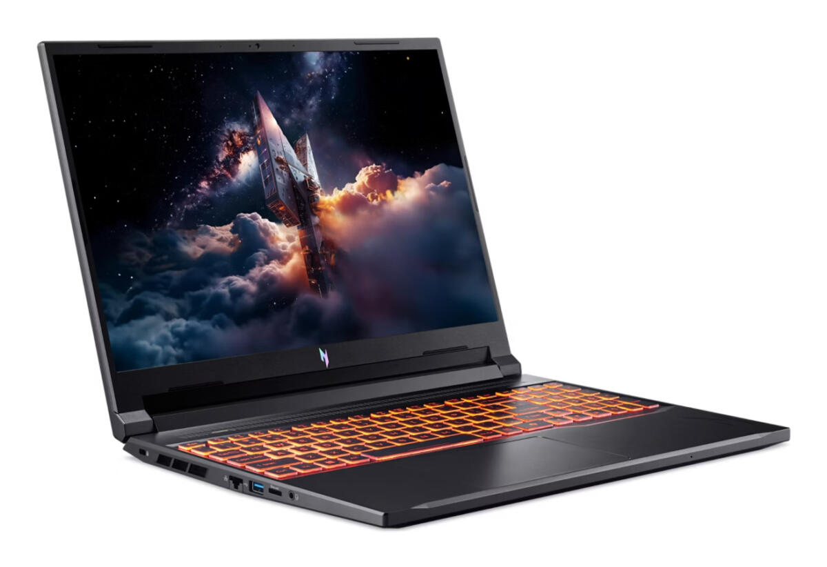 Acer NITRO V 16 ANV16-42-R309 GAMING AMD Ryzen™ 5 240 512GB SSD 16GB 16" (1920x1200) 180Hz WIN11 NVIDIA® RTX 5050 8192MB OBSIDIAN BLACK Backlit Keyboard - Image 2