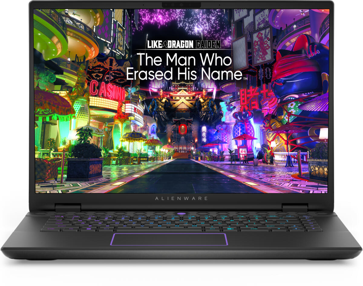 Dell ALIENWARE M16 R2 GAMING Core™️ Ultra 7 155H 1TB SSD 16GB 16" (2560x1600) 240Hz WIN11 NVIDIA®️ RTX 4050 DARK METALLIC MOON US Spanish Backlit Keyboard