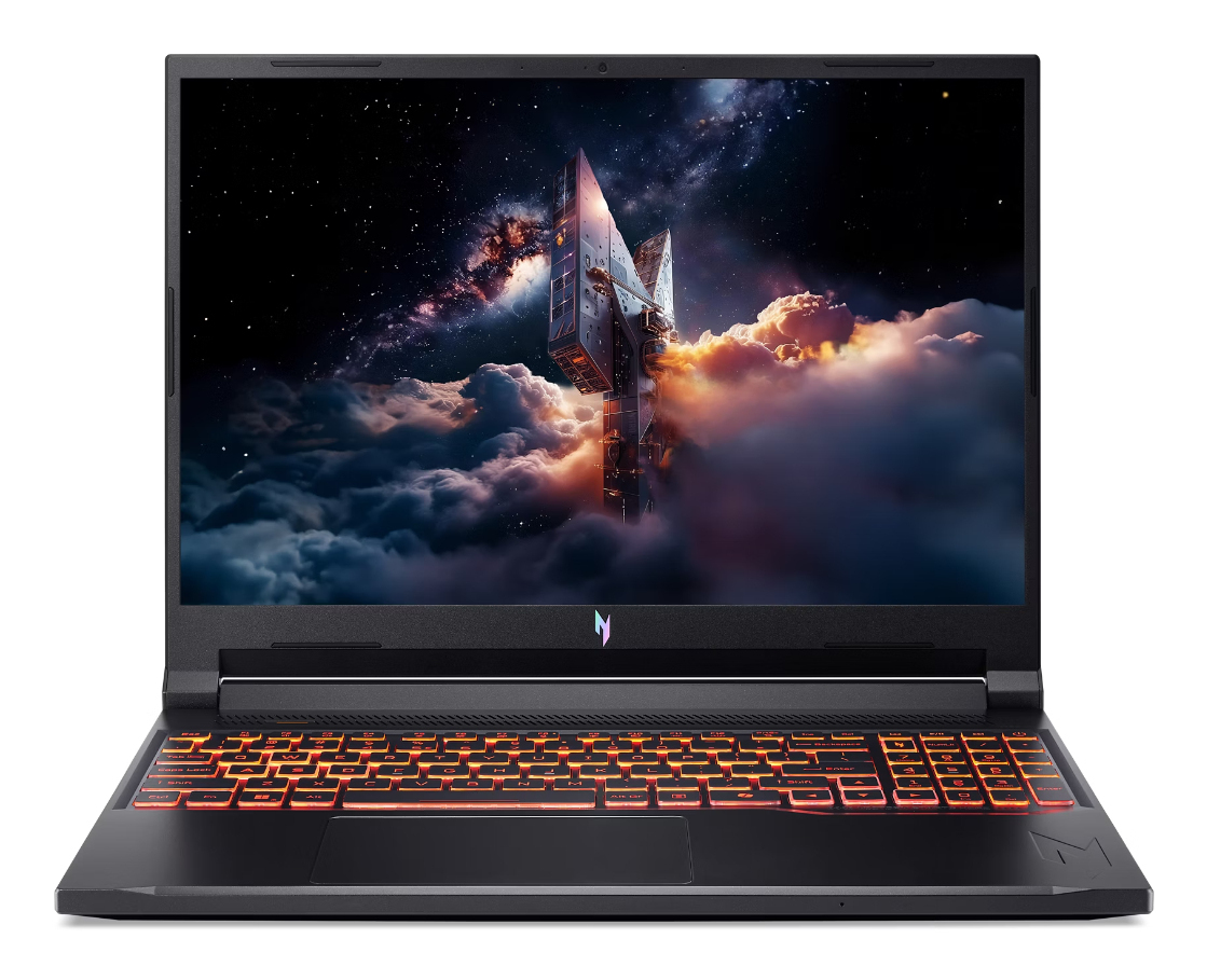 Acer NITRO V 16 ANV16-42-R309 GAMING AMD Ryzen™ 5 240 512GB SSD 16GB 16" (1920x1200) 180Hz WIN11 NVIDIA® RTX 5050 8192MB OBSIDIAN BLACK Backlit Keyboard