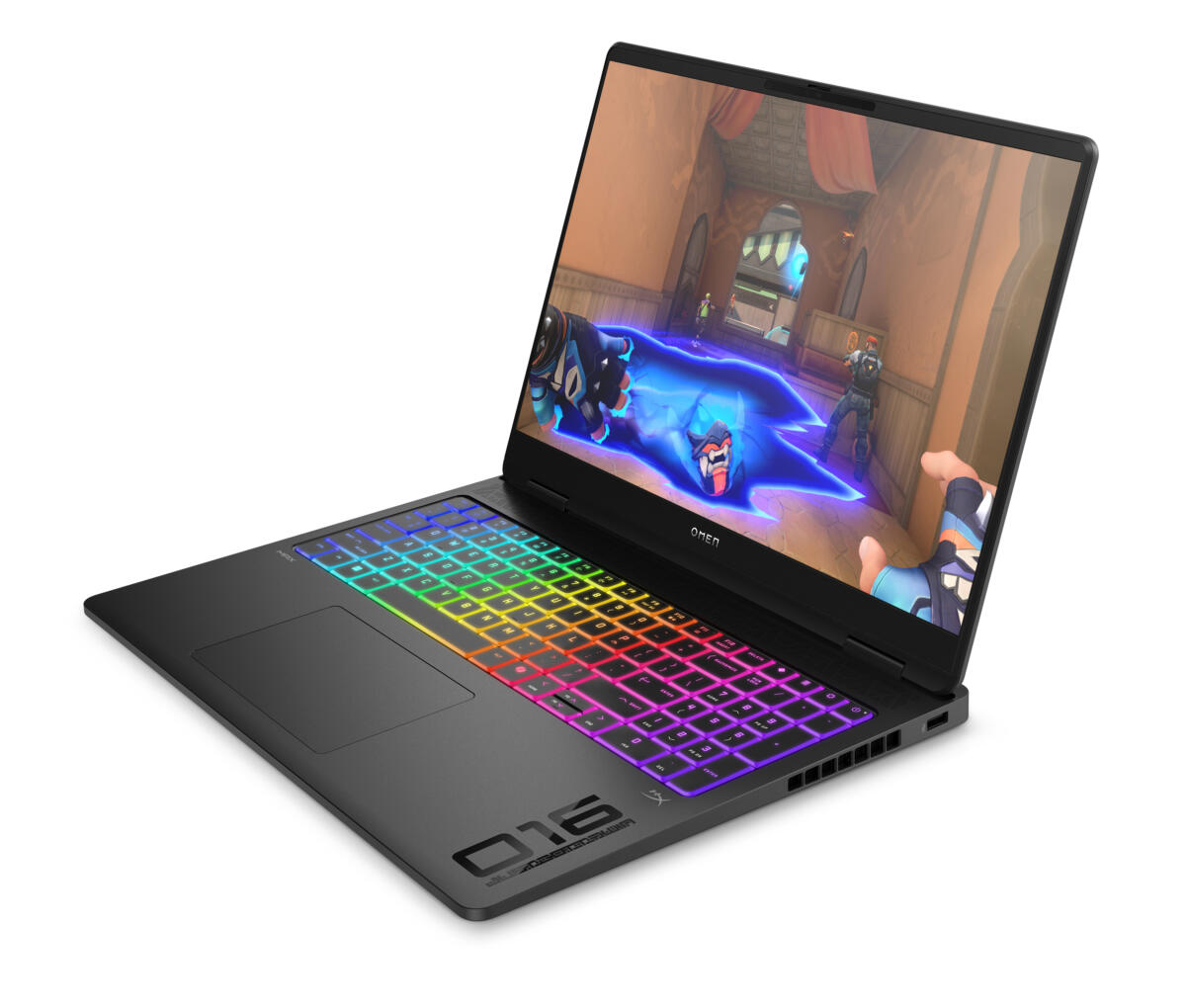 HP OMEN MAX 16-AK0098 GAMING AMD Ryzen™ AI 9 HX 375 1TB SSD 32GB 16" (2560x1600) 240Hz IPS WIN11 NVIDIA® RTX 5080 16384MB SHADOW BLACK RGB Backlit Keyboard - Image 4