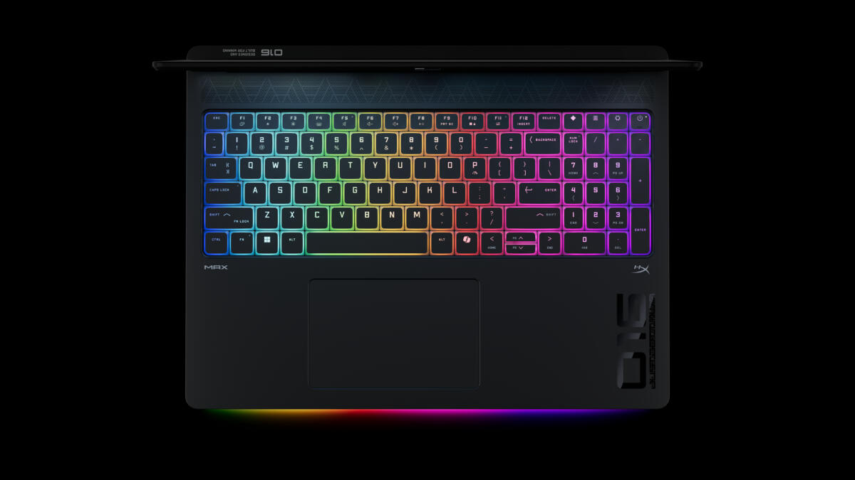 HP OMEN MAX 16-AK0098 GAMING AMD Ryzen™ AI 9 HX 375 1TB SSD 32GB 16" (2560x1600) 240Hz IPS WIN11 NVIDIA® RTX 5080 16384MB SHADOW BLACK RGB Backlit Keyboard - Image 5