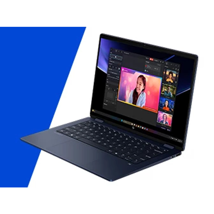 HP OmniBook X Flip 14-FM0013 2-IN-1 Core™ Ultra 5 226V 512GB SSD 16GB 14" (1920x1200) TOUCHSCREEN WIN11 ATMOSPHERIC BLUE Backlit Keyboard - Image 7