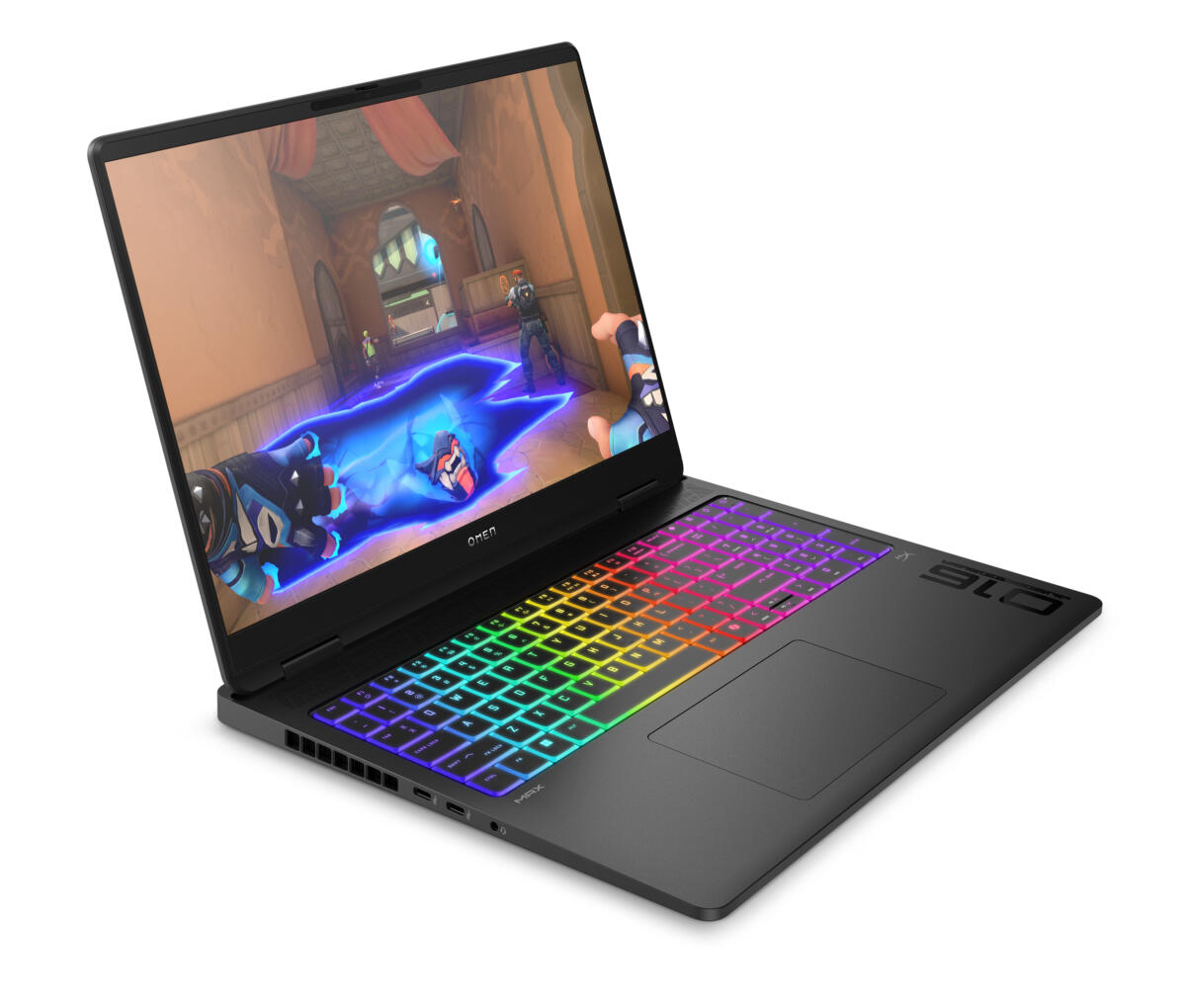 HP OMEN MAX 16-AK0098 GAMING AMD Ryzen™ AI 9 HX 375 1TB SSD 32GB 16" (2560x1600) 240Hz IPS WIN11 NVIDIA® RTX 5080 16384MB SHADOW BLACK RGB Backlit Keyboard - Image 2