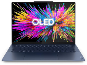 Lenovo YOGA SLIM 7x Snapdragon X Elite Copilot+ PC 512GB SSD 16GB 14.5" (2944x1840) TOUCHSCREEN WIN11 COSMIC BLUE Backlit Keyboard