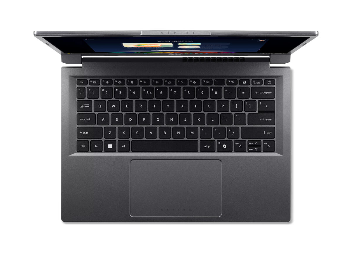 Acer Aspire 14 AI A14-52MT-59DP Copilot+ Core™ Ultra 5 226V 1TB SSD 16GB 14" WUXGA (1920x1200) TOUCHSCREEN IPS WIN11 STEEL GRAY Backlit Keyboard - Image 4