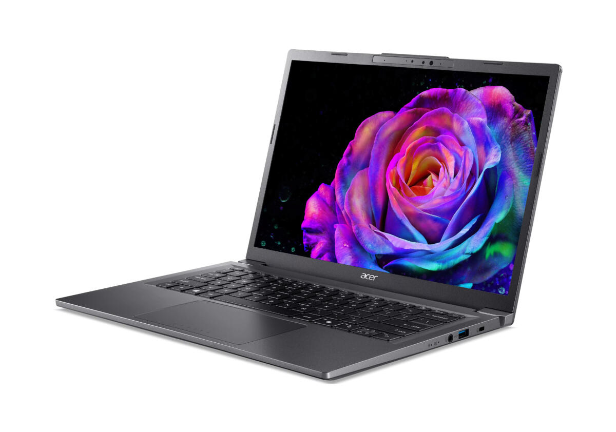 Acer Aspire 14 AI A14-52MT-59DP Copilot+ Core™ Ultra 5 226V 1TB SSD 16GB 14" WUXGA (1920x1200) TOUCHSCREEN IPS WIN11 STEEL GRAY Backlit Keyboard - Image 2