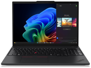 Lenovo ThinkPad T16 Gen 4 Copilot+ Ryzen™ AI 7 PRO 350 512GB SSD 16GB 16" WUXGA (1920x1200) IPS WIN11 Pro IR Webcam BLACK Backlit Keyboard FP Reader