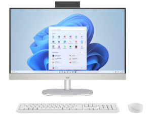 HP 24-CR0047C ALL-IN-ONE Core™ i5-1334U 512GB SSD 8GB 23.8" (1920x1080) WIN11 SHELL WHITE Wireless Keyboard Mouse US Sales Only