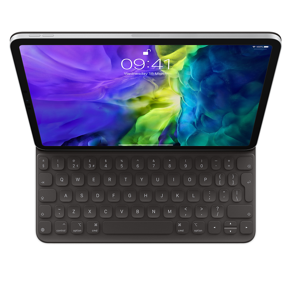 Smart Keyboard Folio for iPad Pro 11-inch (1st, 2nd, 3rd, 4th gen) and iPad Air (4th, 5th gen, M2 and M3) - US English