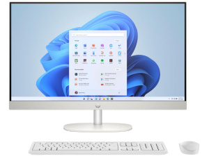 HP 27-CR0160 ALL-IN-ONE AMD Ryzen™ 5 7520U 512GB SSD 8GB 27" (1920x1080) TOUCHSCREEN WIN11 SHELL WHITE Wireless Keyboard Mouse US Sales Only