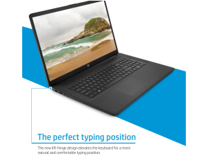 HP 17-CN3164 Intel® N100 128GB USF 4GB 17.3" (1600x900) WIN11 CHAI LATTE Backlit Keyboard FP Reader US Sales Only
