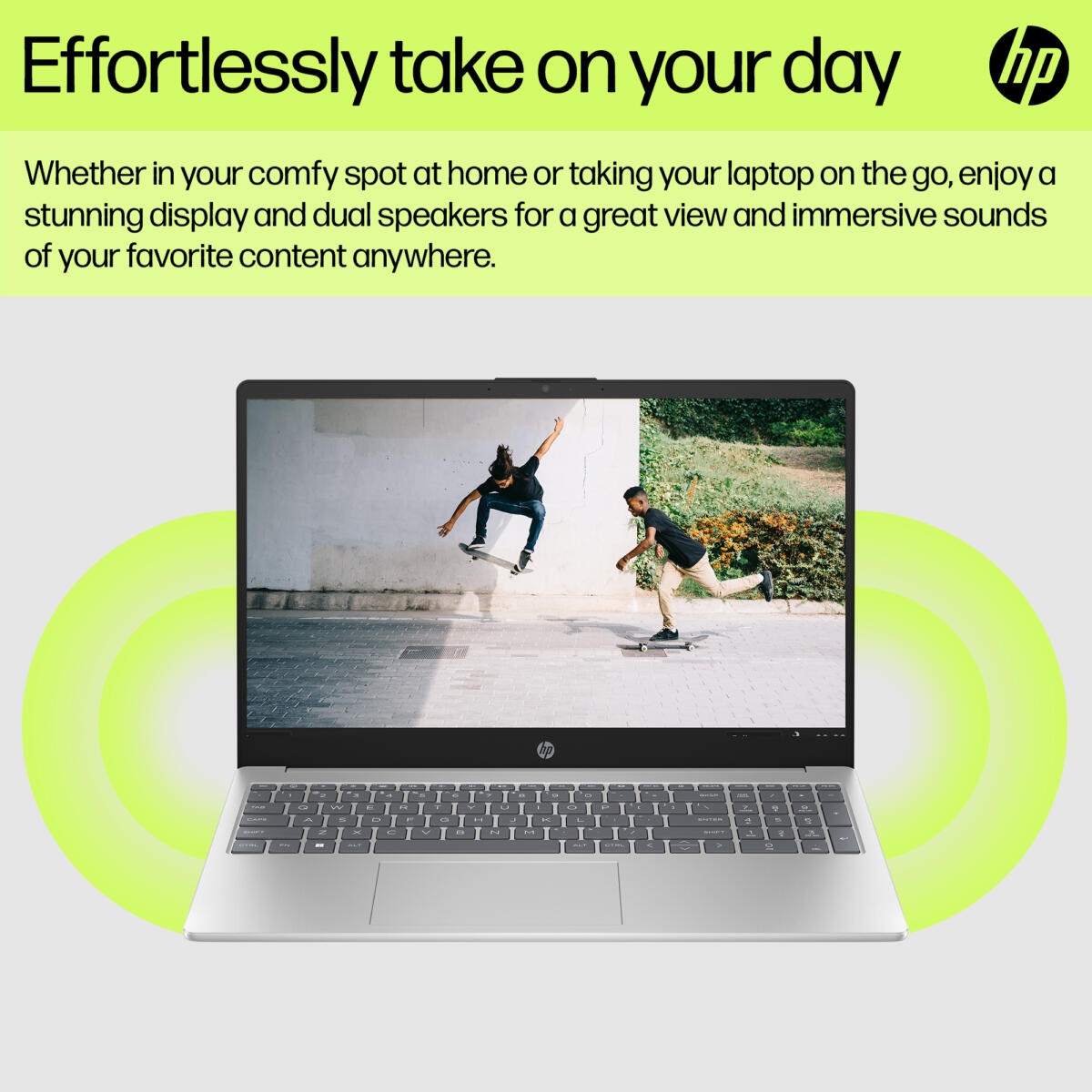 HP 15-FD0230 Core™ i3-N305 256GB SSD 8GB 15.6" (1920x1080) FHD IPS TOUCHSCREEN WIN11 SILVER - Image 2