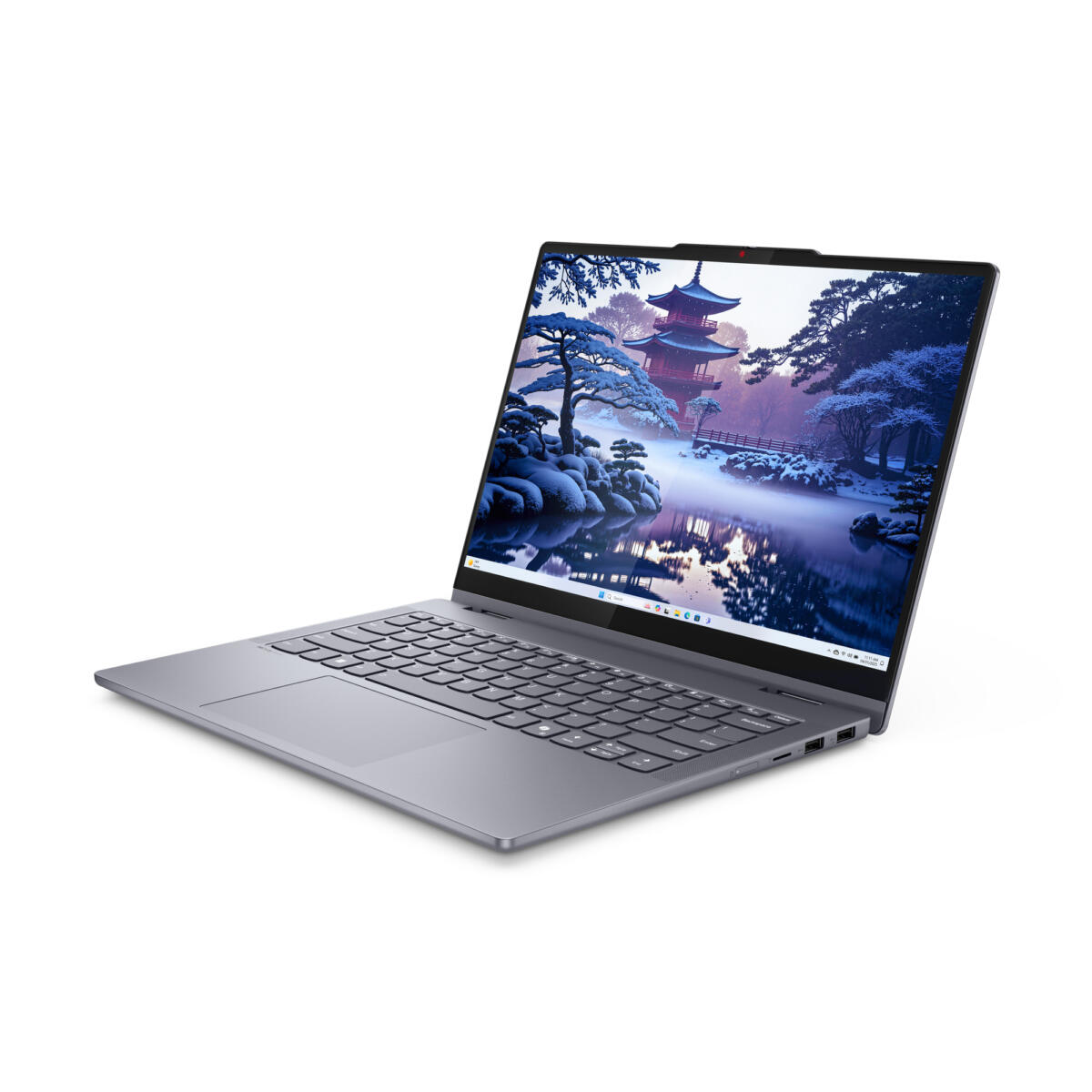 Lenovo 5 14IAL10 2-IN-1 Core™ Ultra 5 225U 512GB SSD 8GB 14" (1920x1200) TOUCHSCREEN WIN11 LUNA GRAY Backlit Keyboard - Image 4