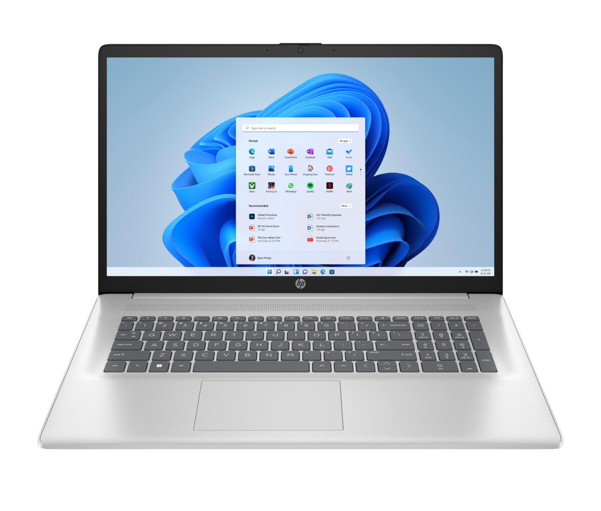HP 17-CN3327 Core™ i7-1355U 1TB SSD 16GB 17.3" (1920x1080) WIN11 NATURAL SILVER