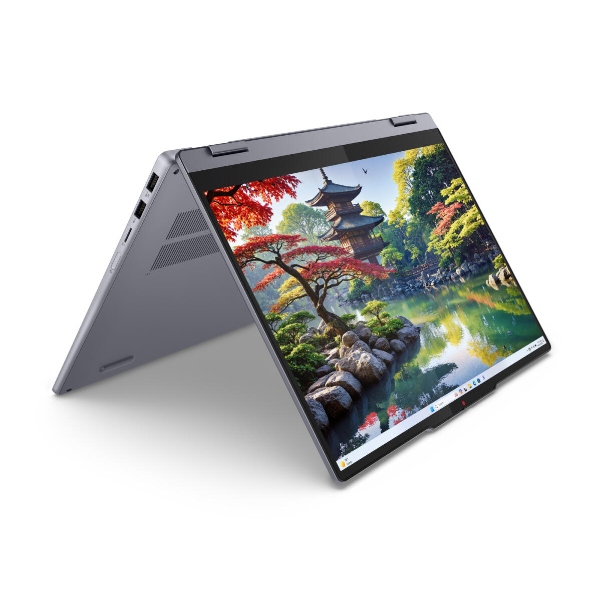 Lenovo 5 14IAL10 2-IN-1 Core™ Ultra 5 225U 512GB SSD 8GB 14" (1920x1200) TOUCHSCREEN WIN11 LUNA GRAY Backlit Keyboard - Image 7