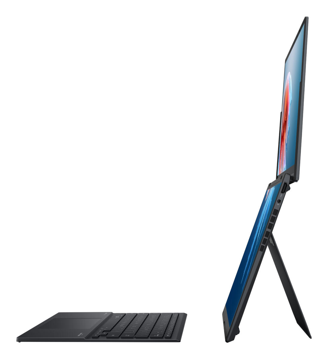 Asus Zenbook DUO UX8406MA-SH96T Core™ Ultra 9 185H 1TB SSD 16GB 14" DUAL WUXGA (1920x1200) TOUCHSCREENS OLED WIN11 INKWELL GRAY Detachable Keyboard - Image 5