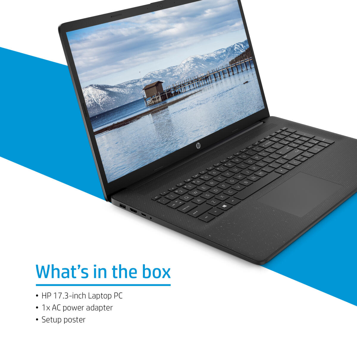 HP 17-CN3327 Core™ i7-1355U 1TB SSD 16GB 17.3" (1920x1080) WIN11 NATURAL SILVER - Image 5