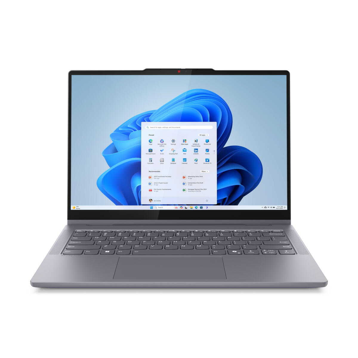 Lenovo 5 14IAL10 2-IN-1 Core™ Ultra 5 225U 512GB SSD 8GB 14" (1920x1200) TOUCHSCREEN WIN11 LUNA GRAY Backlit Keyboard