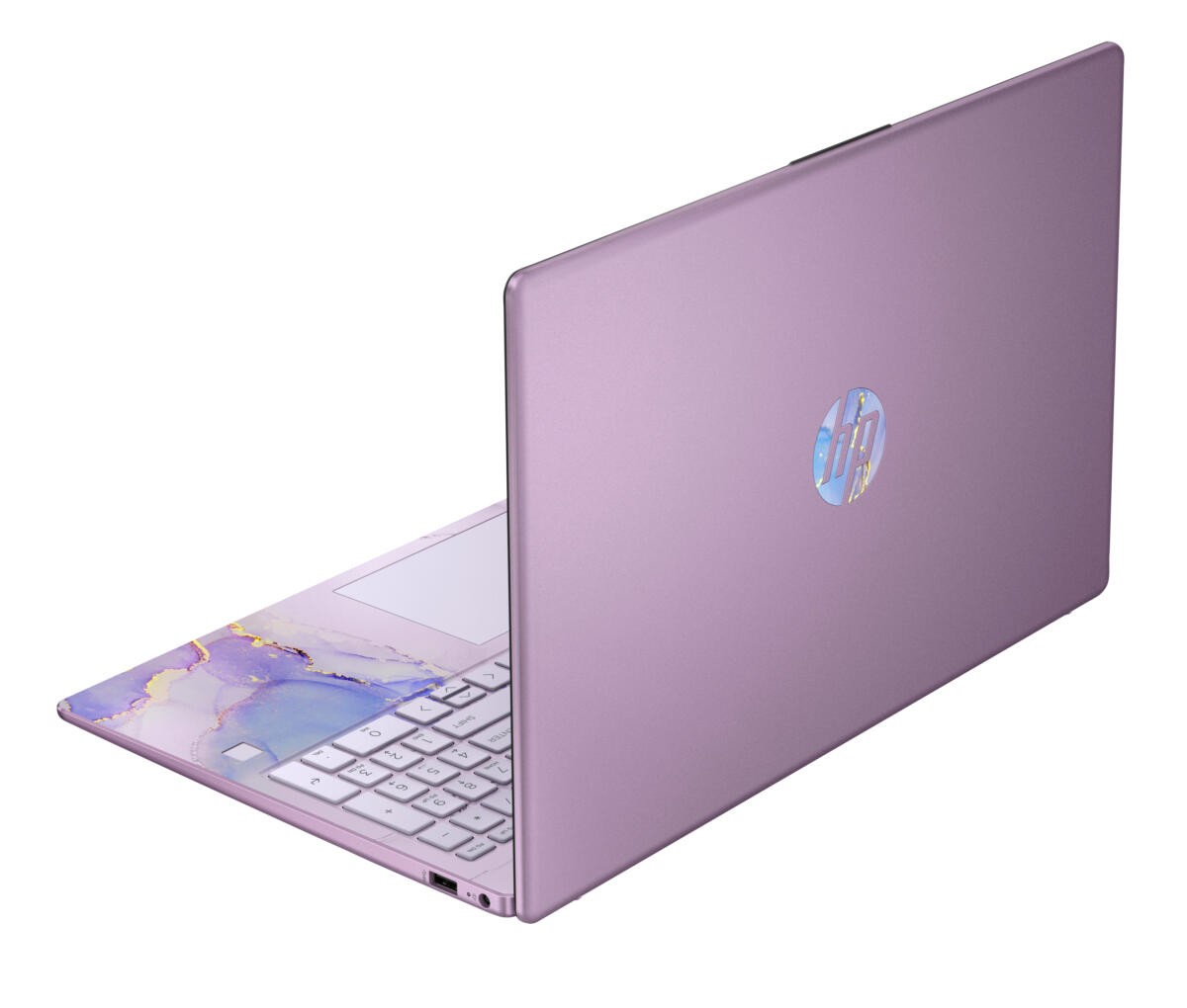 HP 15-FC0133 AMD Athlon™ Silver 7120U 128GB SSD 4GB 15.6" (1366x768) TOUCHSCREEN WIN11 WINTER LAVENDAR Backlit Keyboard FP Reader US Sales Only - Image 3